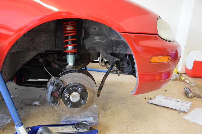 Illustration for article titled A rather large update on the Miata build's Progress.